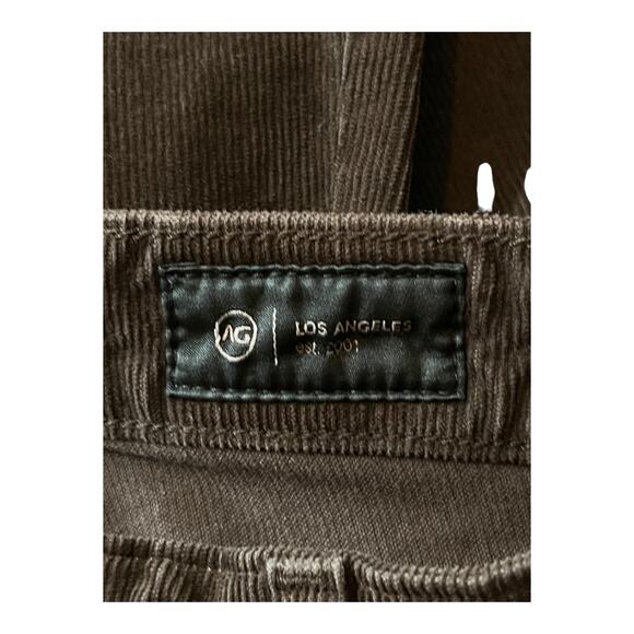 AG Adriano Goldschmied Jeans Angeline corduroy mid rise flare size 31 - Picture 4 of 7